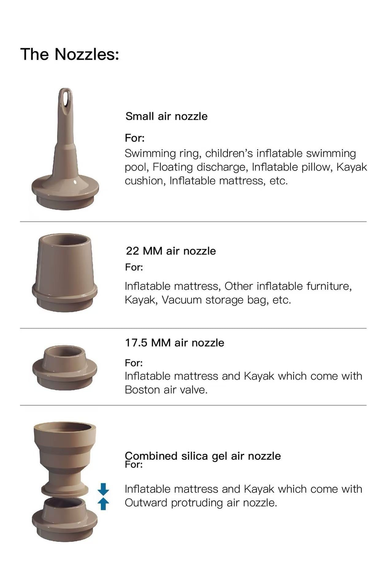 Portable Air Pump Rechargeable Electric Lighting