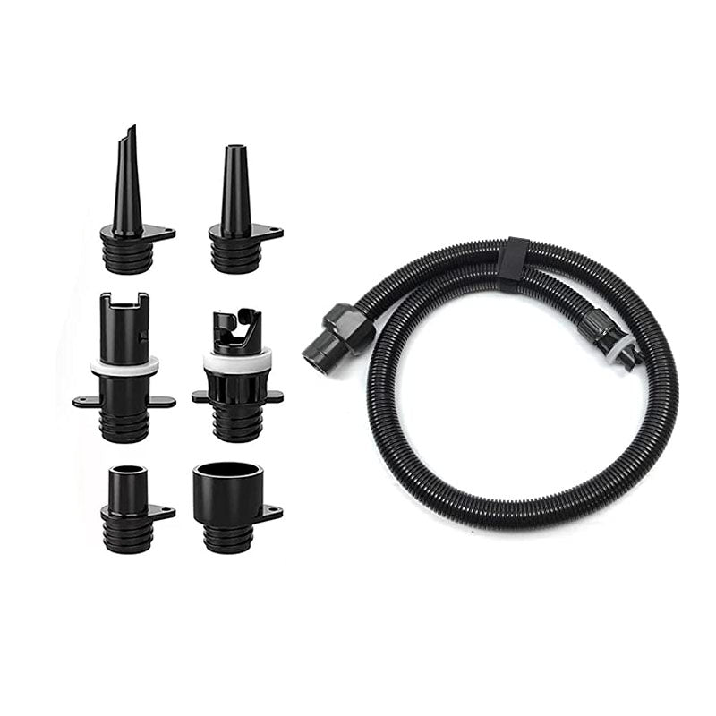 inflatable tent pump Inflatable Pump Accessory with Six Nozzles and One Hose – VACHAN SPORTS