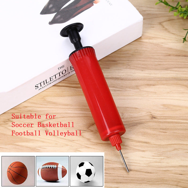 Air Pump For Balls Portable Red