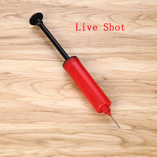 Air Pump For Balls Portable Red