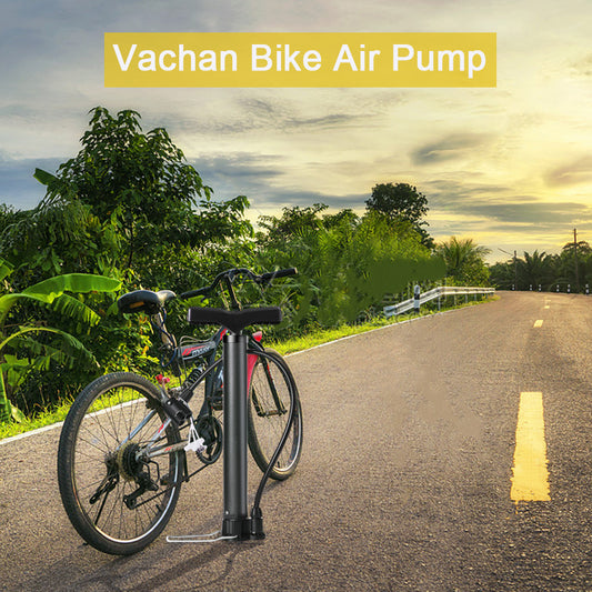 Bike And Cycle Air Pump Hand Tires Black