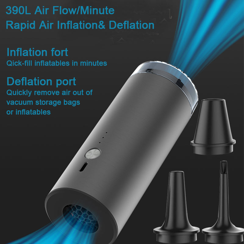 Portable Air Pump Electric Auto Rechargeable Small – VACHAN SPORTS