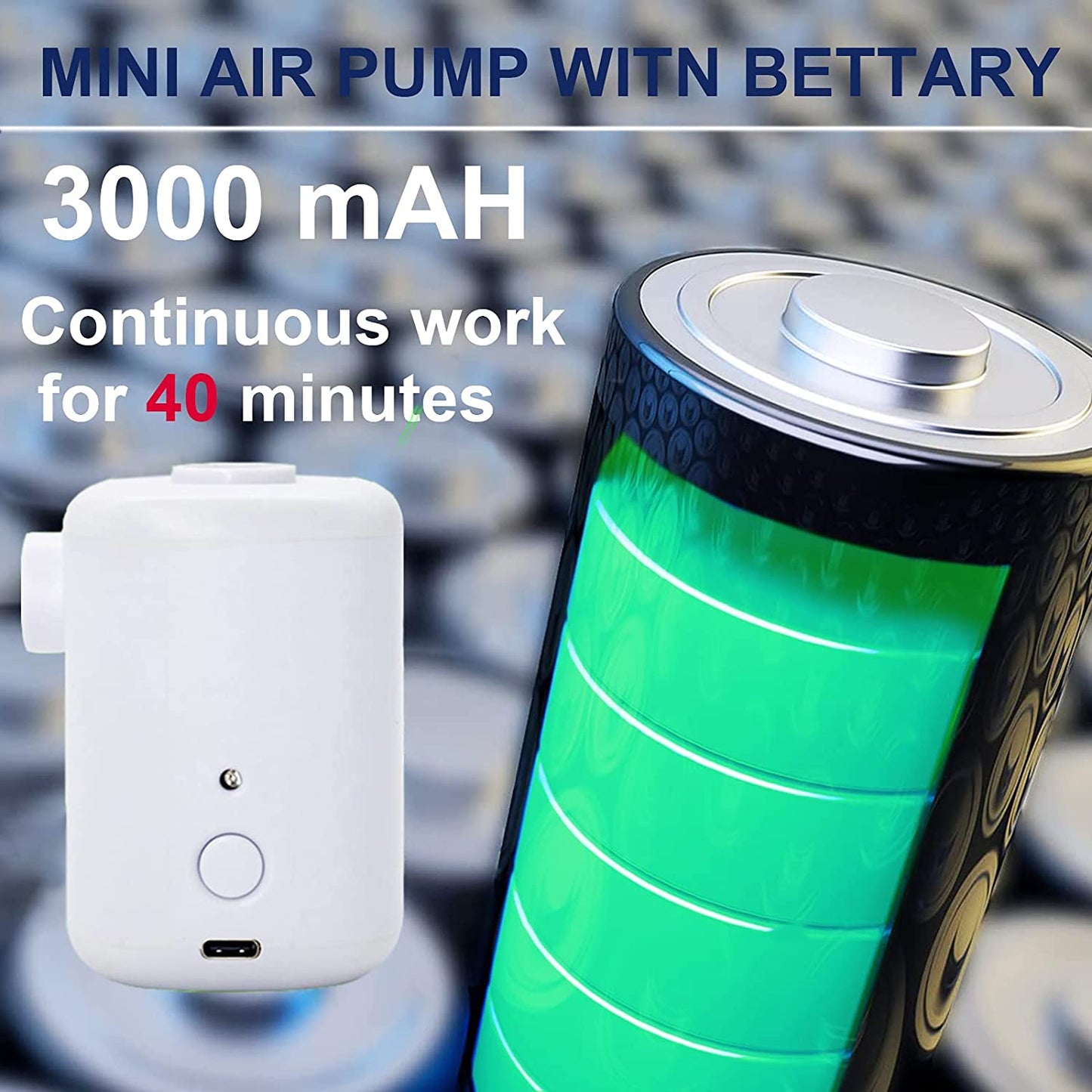 air electric mattress pump