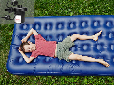 How to inflate an air mattress?