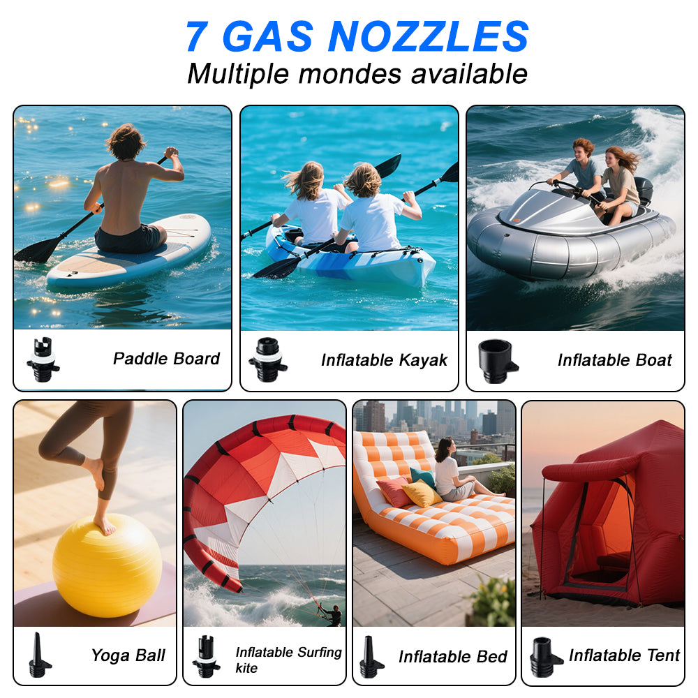 Air Pump Portable Paddle Board Auto Electric