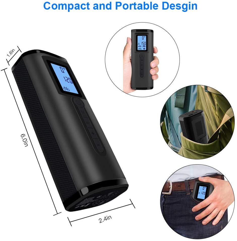 Car Wireless Air Pump, sans fil Tire Inflator Portable Air Compressor, Direct Drive Inflation Pump for Quick Use, Electric Car Air Pump for Motorcycles, Bicycles, and Other Inflatables Car Wireless Air Pump, sans fil Tire Inflator Portable Air Compressor, Direct Drive Inflation Pump for Quick Use, Electric Car Air Pump for Motorcycles, Bicycles, and Other Inflatables