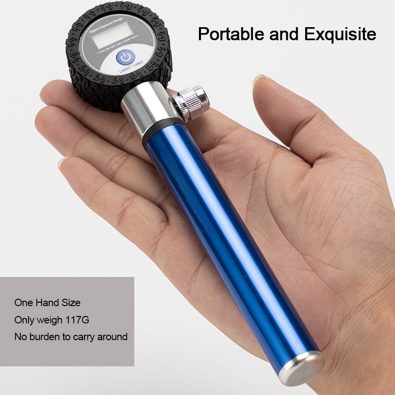 Mountain Bike Bike Pump With Digital Gauge Air Pump Bike And Cycle