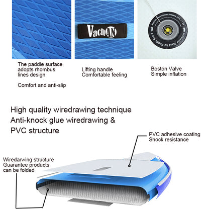 Inflatable Stand Up Paddle Board Blue 3.2m